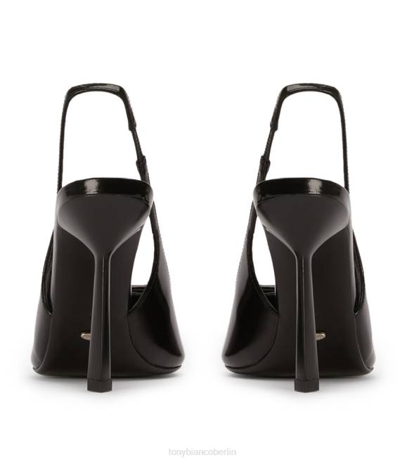 Pumps | de Tony Bianco Frauen Ingwer-Absätze Schwarz hochglänzend 4624333